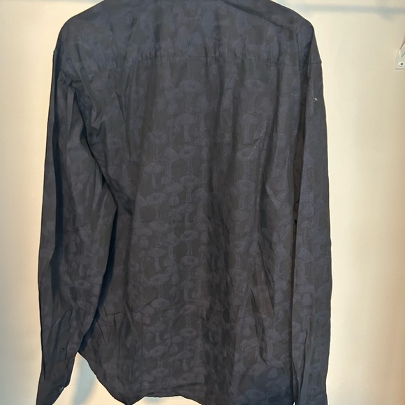 Men's Black Dress Shirt - Picture 4 of 4